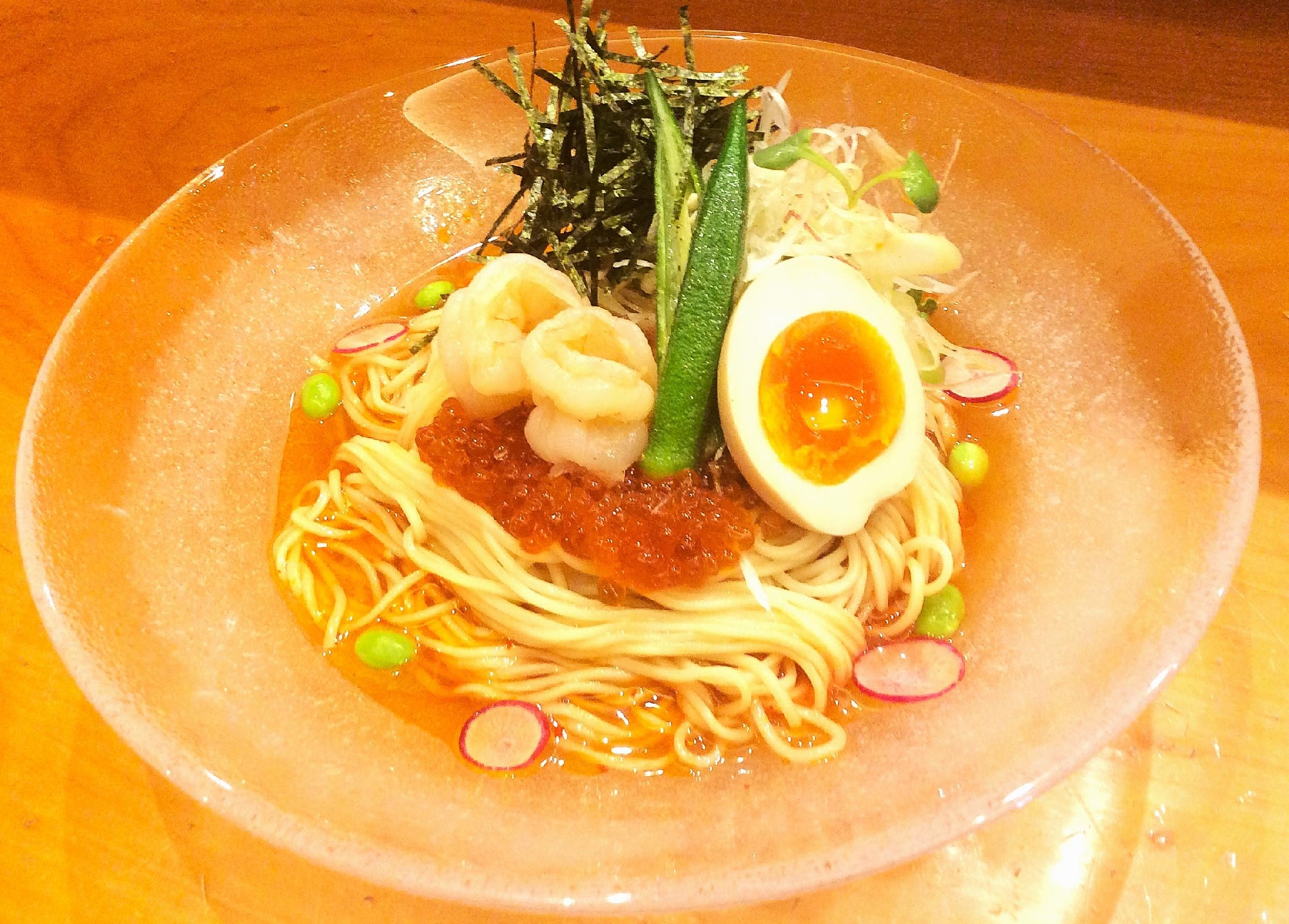 5月中旬より　季節限定【冷やしまぜそば】